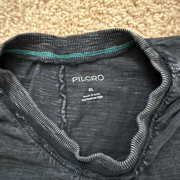 Pilcro Charcoal V-Neck Top - Picture 5 of 8